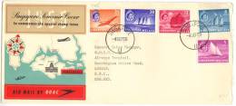 TZ1405 - SINGAPORE , Lettera BOAC Del 4 Settembre 1955 - Singapore (...-1959)