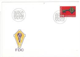 EUROPA CEPT  - FDC - LIECHTENSTEIN - ANNO 1968 - FDC - 1968