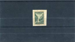 1927-Greece- "Canal Of Corinth" 5l. Stamp Used On Paper Fragment - Usati