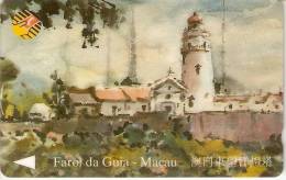 TARJETA DE MACAO DE UN FARO (LIGHTHOUSE) - Fari