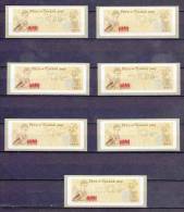 Harry Potter 7 Vignettes   2007 - 1999-2009 Illustrated Franking Labels