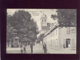 68 Neubreisach , O-els Marktstrasse Paradeplatz édit. J.kuntz Neuf Brisach , Animée Rue Du Marche Place D'armes - Neuf Brisach