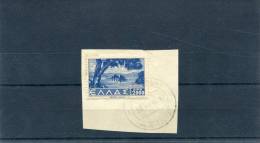 1944-Greece- "Pontikonissi-Corfu" 2.000dr. Stamp Used On Paper Fragment [Athinai 23.6.1944] - Used Stamps