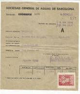 A411- DOCUMENTO SELLO MUNICIPAL  FISCAL 25 CENTIMOS GAVA LLOBREGAT BARCELONA FRANQUISMO,DICTADURA.AÑOS 40 S.SIN DEFECTOS - Nationalistische Ausgaben