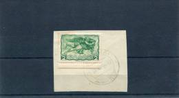 1942-Greece- "Voreas" Air Post 2dr. Stamp Used On Paper Fragment [Athinai 23.6.1944] - Gebruikt