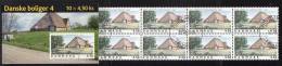 DENMARK 2005  Domestic Architecture Booklet S142 With Cancelled Stamps. Michel 1391MH, SG SB242 - Markenheftchen