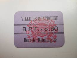 Montrouge , 1ère Guerre Mondiale 50 Centimes NEUF ! - Bons & Nécessité