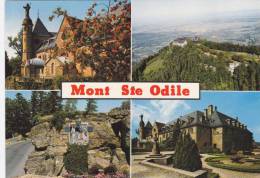 Cp , 67 , MONT-SAINTE-ODILE , Alt. 763 M. , Du Haut Du Rocher , Ste-Odile Bénit Son Pays Et Les Pèlerins - Sainte Odile
