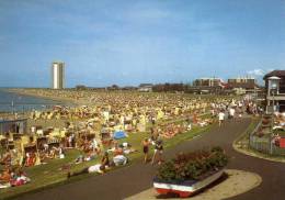 01167 BÜSUM - Blick Auf Den Südstrand Und Das Hochhaus - Buesum