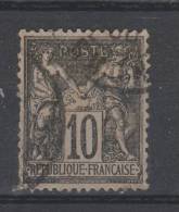 Yvert 103 Oblitéré - 1898-1900 Sage (Type III)