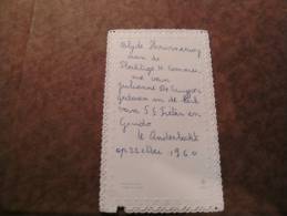 BC4-2-100 CDP Souvenir Communion Julienne De Cuyper Anderlecht 1960 - Communie