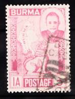 Burma, 1948, 1 Anna, Used - Myanmar (Birmanie 1948-...)