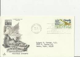 CANADA 1970 -FDC  INTERNATIONAL BIOLOGICAL PROGRAM ADDR TO OMAHA / NEBR.USA W 1 ST OF 6 C POSTM OTTAWA ONT FEB 18 RE1984 - 1961-1970