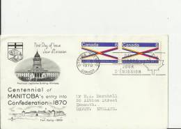 CANADA 1970 - INTERNATIONAL BIOLOGICAL PROGRAM ADDR TO OMAHA / NEBR.USA W 1 ST OF 6 C POSTM OTTAWA ONT FEB 18 RE1984 - 1961-1970