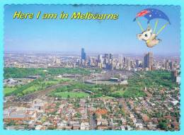 Postcard - Melbourne, Stadium      (V 16439) - Melbourne