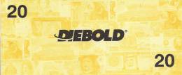 Test Note - DIEB-154, Diebold 20, World Notes (new Logo) - Other & Unclassified