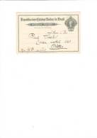 BRAZIL 1917 - (very Fine) - Postal Stationery