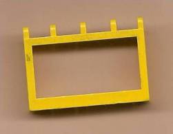 LEGO 4214 Hinge Car Roof Holder 1x4x2 Vehicle . Jaune. - Lego System