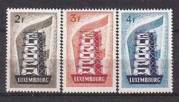 PGL BH0095 - EUROPA CEPT 1956 LUXEMBOURG Yv N°514/16 ** - 1956