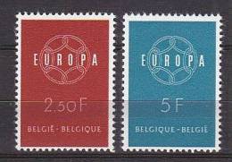 PGL BH0117 - EUROPA CEPT 1959 BELGIE Yv N°1111/12 ** - 1959