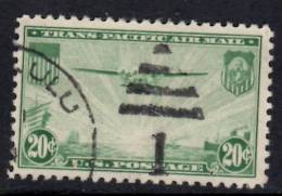 USA 1937 20c Air Mail Issue #C21 Honolulu Cancel - 1a. 1918-1940 Used