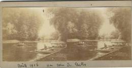 PHOTO STEREO (  77 )     CHELLES  Aout 1906 - Chelles