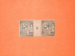 MONACO-N°17*  40 Centime Albert 1er Millésime 0.  TB - Unused Stamps