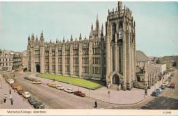 BR51884 Marischal College Aberdeen Car Voiture    2 Scans - Aberdeenshire