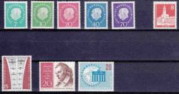 Jahrgang 1959 Postfrisch - Unused Stamps