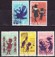 1963 Kinderzegels Gestempelde Serie  NVPH 802 / 806 - Used Stamps