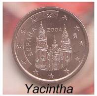 @Y@  Spanje  1 - 2  - 5  Cent   2004  UNC - Spanien