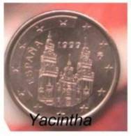 @Y@   Spanje  1 - 2 - 5  Cent   1999   UNC - Spagna