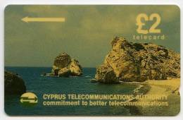 PHONECARD : CYPRUS TELECOMMUNICATIONS AUTHORITY £2 - Cyprus