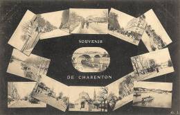 94 _Val De Marne_  Charenton _ Mulivues  _souvenir De Charenton - Charenton Le Pont