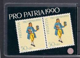 PP1990 - Carnet Pro Patria 1990 Obl. 1er Jour - Carnets