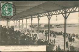 Semaine De Champagne -  Intérieur Des Tribunes - Cachet Betheny Aviation 24 .8.09 - Fliegertreffen