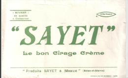 Buvard Cirage SAYET Le Bon Cirage Crème Produit SAYET à Meaux (Seine Et Marne) - Chaussures