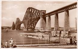 The Forth Bridge From Above South Queensferry, 1952,animé - Fife