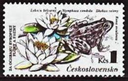 TCHECOSLOVAQUIE: Grenouille, Crapaud, Reptile. YVERT N° 2531. Neuf Sans Charniere (MNH) - Kikkers