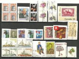 CANADA. 28 T.p  Oblitérés Recents. - Used Stamps