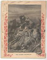 Cahier De Chants D´écolier Des Années 1905 Couverture "Nos Gloires Nationales" Gaston De Foix à Ravenne - Protège-cahiers