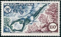 WALLIS Et FUTUNA 1962 /63 Poste Aerienne PA 19   Neufs Sans  Charnière Peche Au Trocas - Neufs