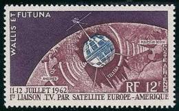 WALLIS Et FUTUNA 1962   Poste Aerienne PA 20   Neufs Sans  Charnière Télécommunications Spatiales - Unused Stamps