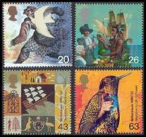 GRAND-BRETAGNE - 1999 Millénium 4 - Les émigrations - 4v Neufs// Mnh - Unused Stamps