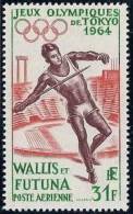 WALLIS Et FUTUNA 1964   Poste Aerienne PA 21  Neufs Avec  Charnière Jeux Olympiques De Tokyo. - Ongebruikt