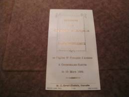 BC4-2-100 CDP Souvenir Communion  Claire Henreaux Courcelles Sartis 1929 - Comunión Y Confirmación