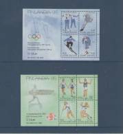 FINLANDE Blocs Athlétisme Et Jeux Olympiques 1995 Grosse Cote - Unused Stamps