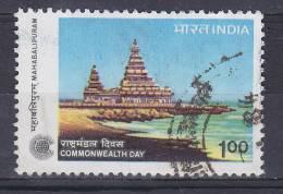 India 1983 Mi. 948    1.00 (R) Commonwealth-Tag Day Tempel Von Mahabalipuram - Gebraucht