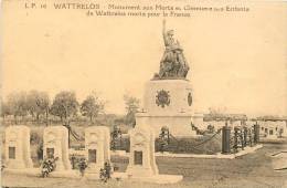 Réf : B -13-0601 :  Wattrelos Le Monument Aux Morts - Wattrelos