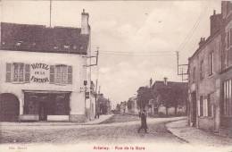 CPA - 45 - ARTENAY - Rue De La Gare - RARE !!!!! - Artenay